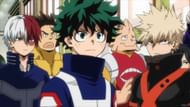 Class 1-A in My Hero Academia (Image via Studio Bones)